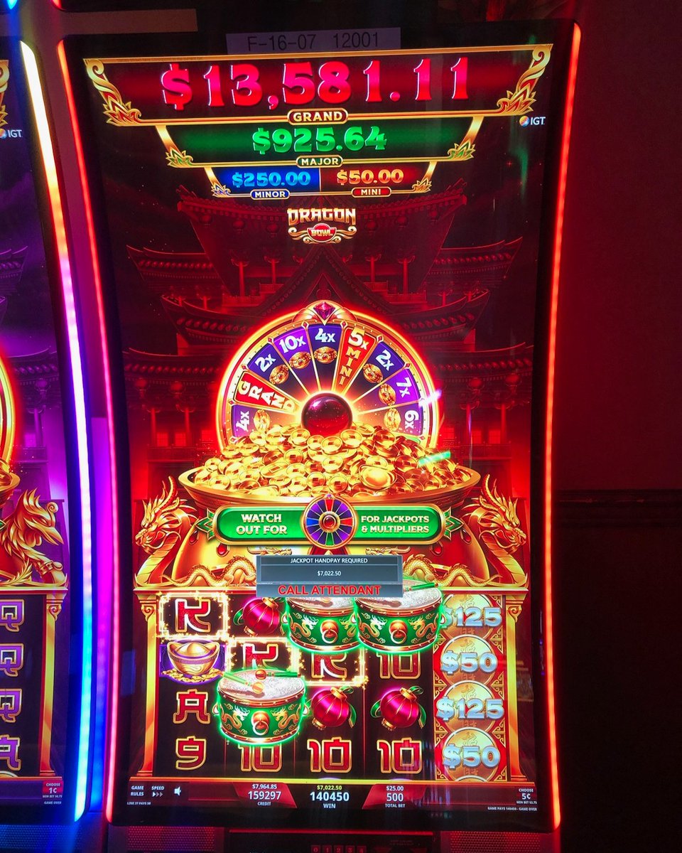 BoomtownBC's tweet photo. 🐉💰 Somebody woke the dragon up at Boomtown.

Proof that “just one more spin” can occasionally become a core memory. 👀

Congrats to our big winner! https://t.co/q6zCYSZw6D