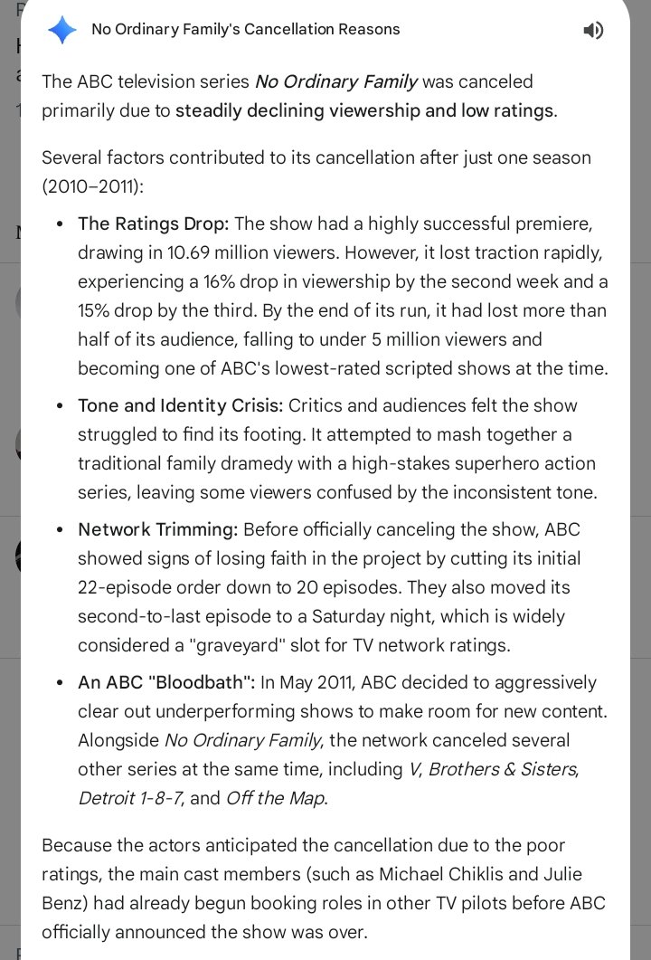 august_caesar01's tweet photo. @Akposxau @Emmanuella45836 "No Ordinary Family". It was cancelled after season 1. https://t.co/AnGDwOM1jg