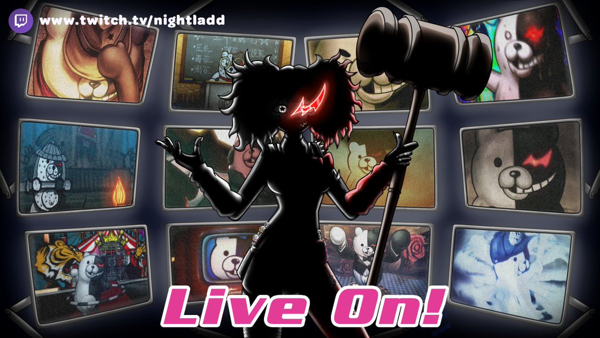 nightlad's tweet photo. ✨EllaDoll esta iniciando o terceiro julgamento de Danganronpa Trigger Happy Havoc! Quem foi o culpado? vamos descobrir hoje✨  

https://t.co/oNn2tUwFt0

#dangaronpa #dangaronpatriggerhappyhavoc #danganronpagame #twitchstreamers #pngtuber #vtuber #Vtuberlive #liveon https://t.co/6cgYpb3Z38