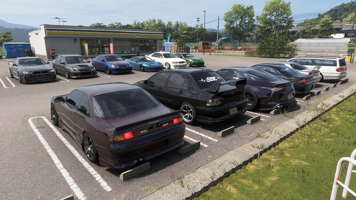 SBE_BEN_'s tweet photo. JDM Car Meet &amp; Cruising Lobby on Forza Horizon 6 was 🔥 with a Full Convoy 🙏 https://t.co/HwuS8d6iUq