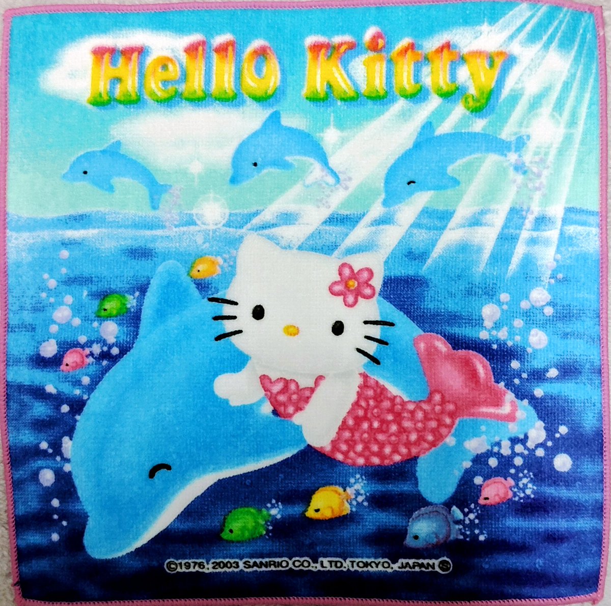 ご当地キティ No.149 水族館 イルカと戯れるマーメイドなキティちゃん