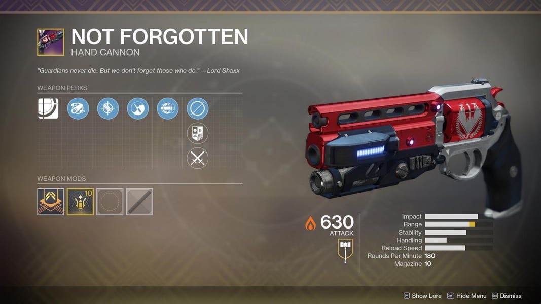 aaronkboi's tweet photo. Do it Bungie, return it to 180. Bring Chaos back into the crucible https://t.co/kjG5wPmFDx