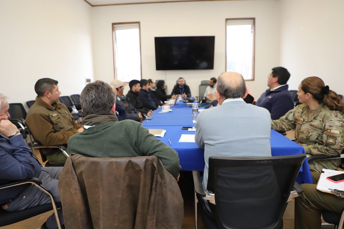 senapredbiobio's tweet photo. Esta jornada nos reunimos con autoridades e instituciones del #Sinapred para realizar un #Cogrid en la comuna de #Mulchén, buscando establecer coordinaciones y cursos de acción en el contexto del #ProgramaInvierno 2026. #SenapredBiobio https://t.co/N8oQJbd2Oj