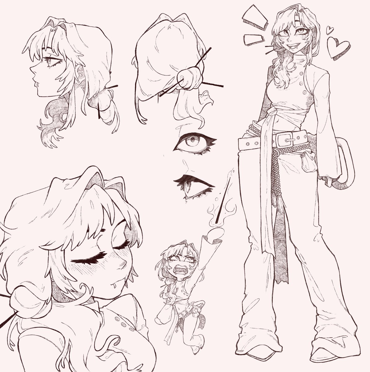 BoredAnimationX's tweet photo. My Gachiakuta character sheet commissions I’ve done so far! Technically the first one got rendered lol #GachiaArt #gachiakutaoc #commissions https://t.co/xK9EZ63Chy