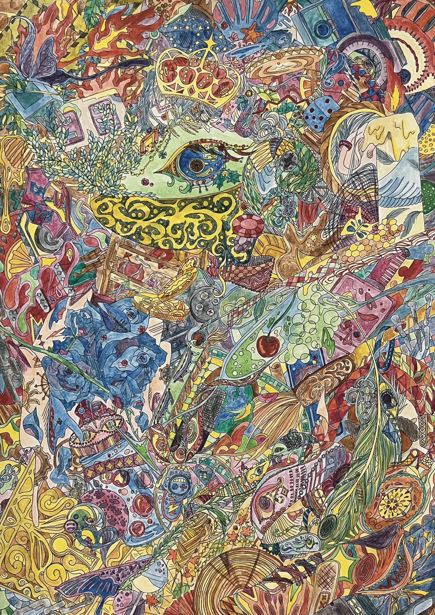 HaTa_035's tweet photo. X も本格的にしっかり動かしていかなきゃ

#絵画 #水��� #ペン画 #art #waterpaintings https://t.co/l35r5bDd0l