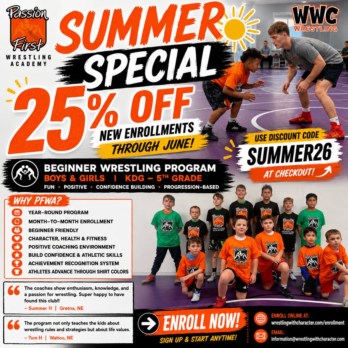 WWC365's tweet photo. Passion First - Summer Special! 
https://t.co/flbh55MZ9D https://t.co/jOsicabkta