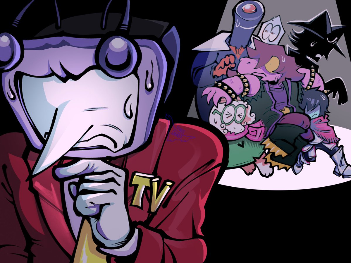 Florissaurus's tweet photo. do not move. an INCH bro. #deltarune https://t.co/ZDtF3DoFEP