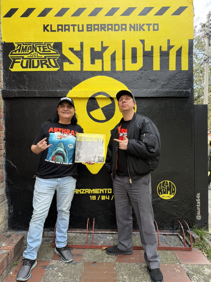 andresduranrock's tweet photo. Esta noche en Rock n’ Roll Radio en @radionicafm 9PM Sonido Local y Estreno con #scadta y su nuevo Vinilo “Klaatu Barada Nikito EP - Amantesdel Futuro Remixes” 2026 @recordstoreday @LaRomaRecords @LaRomaRecordsCO https://t.co/aevINvx9Vg