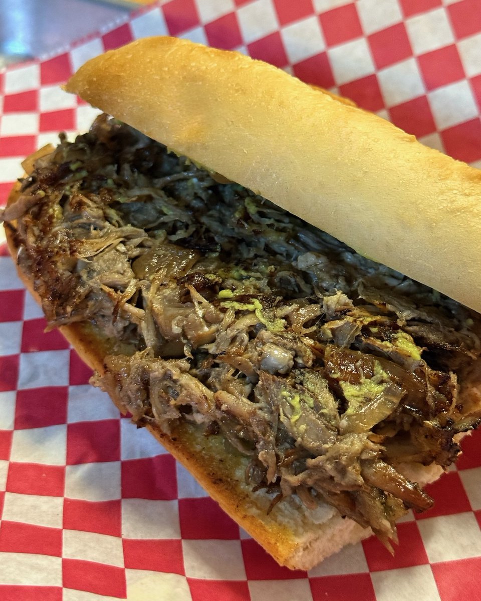 BeerStylesWDM's tweet photo. LIMITED TIME | Only a few days left to order our Mexican Torta! ✨ Crispy-edged carnitas, guac and jalapeño crema on a cuban roll.

In June, we're heading to the Czech Republic! ✈️ https://t.co/cpYqRYb52e