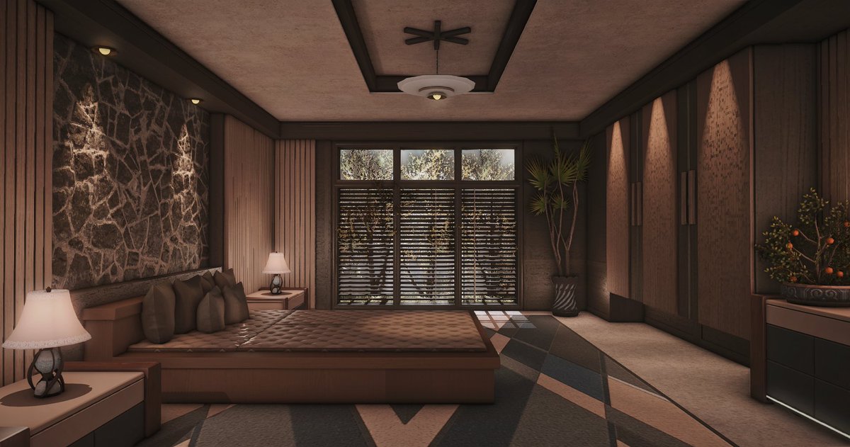 Remffxiv's tweet photo. [L] Svelte 🪶

A contemporary home designed to create a refined balance of comfort, sophistication, and modern luxury. It features a living space, kitchen, bedroom and bathroom.

#FF14 #FF14ハウジング #hgxiv #HousingEden #ffhousing #ff14housing https://t.co/xI0QAVYNrZ