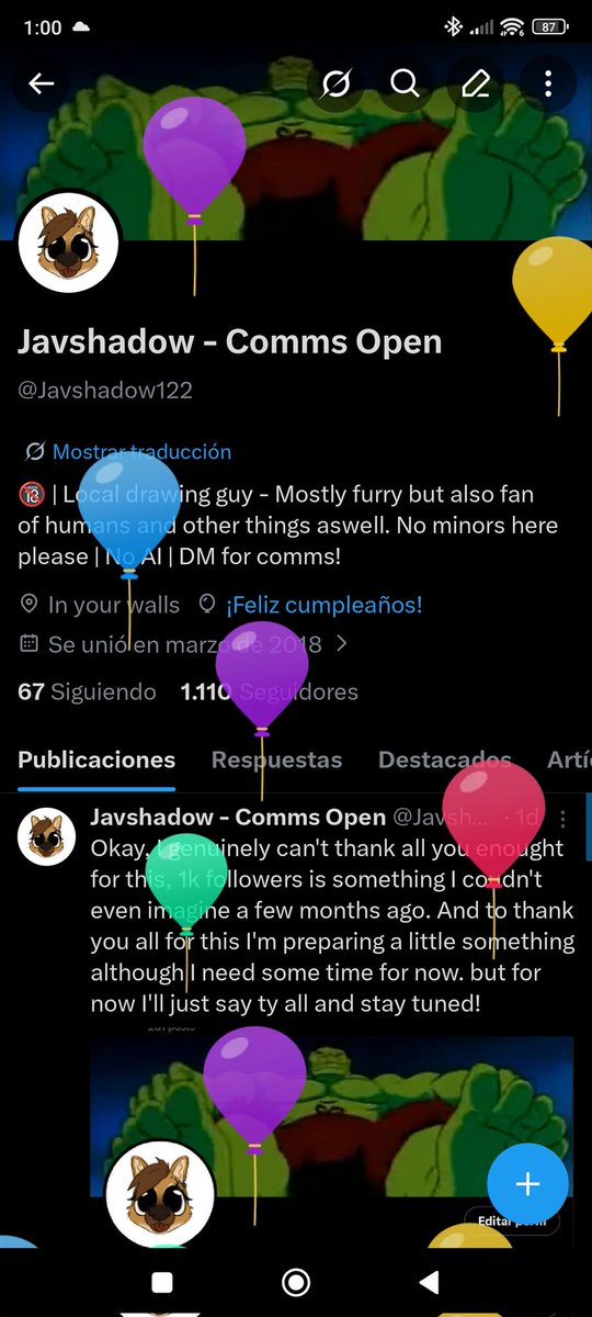 Javshadow122's tweet photo. Ballooooons! 😺 https://t.co/PdsCTrDiGf
