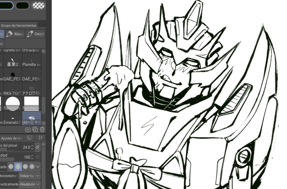 megatron's armpit tick tweet media
