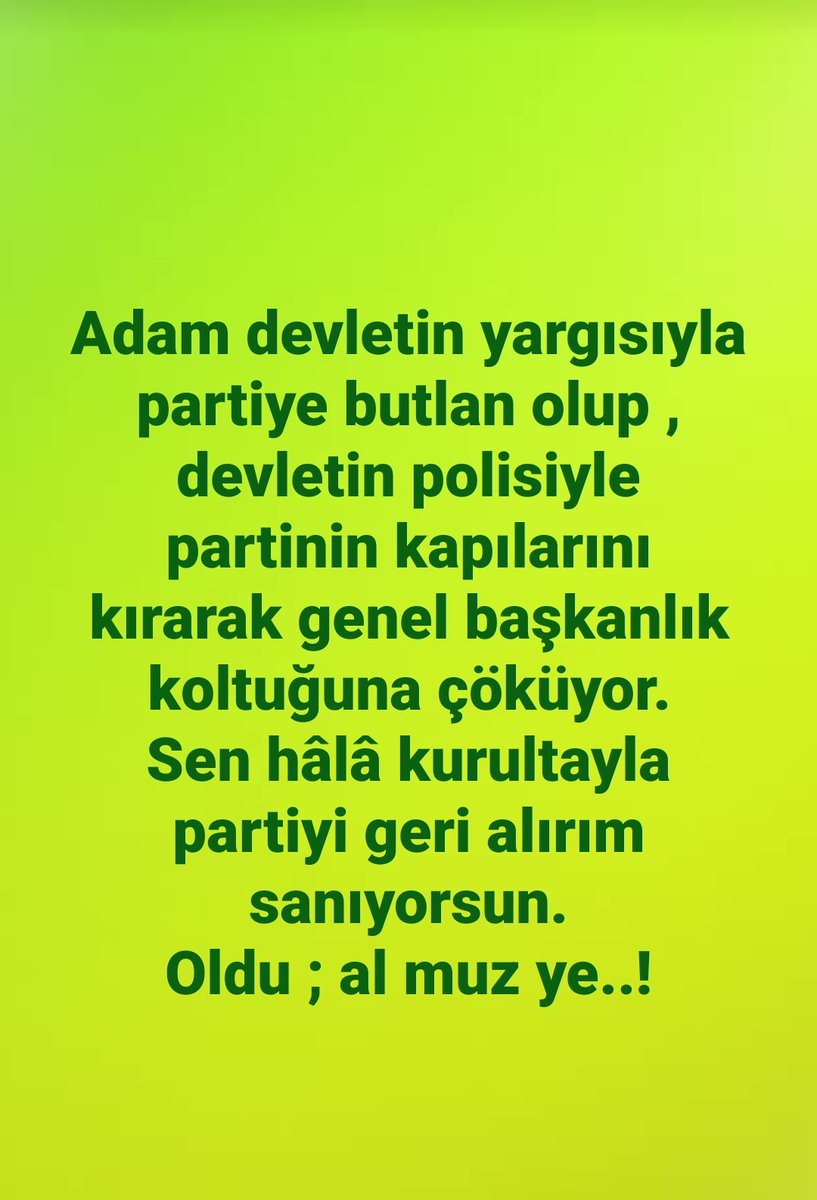 Kayseri38324159's tweet photo. @eczozgurozel @DemokratCagdas Sizi CHP'de koltuk kapma oyununun içine çekiyorlar.. bu oyuna gelmeyin. https://t.co/YqDbdrvi0w