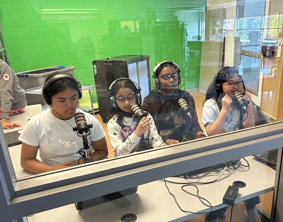 MrEvon_StA's tweet photo. Groups begin recording their non-governmental organization (NGO) podcasts. So far they’re off to a great start! https://t.co/BbKgGFnJJf
