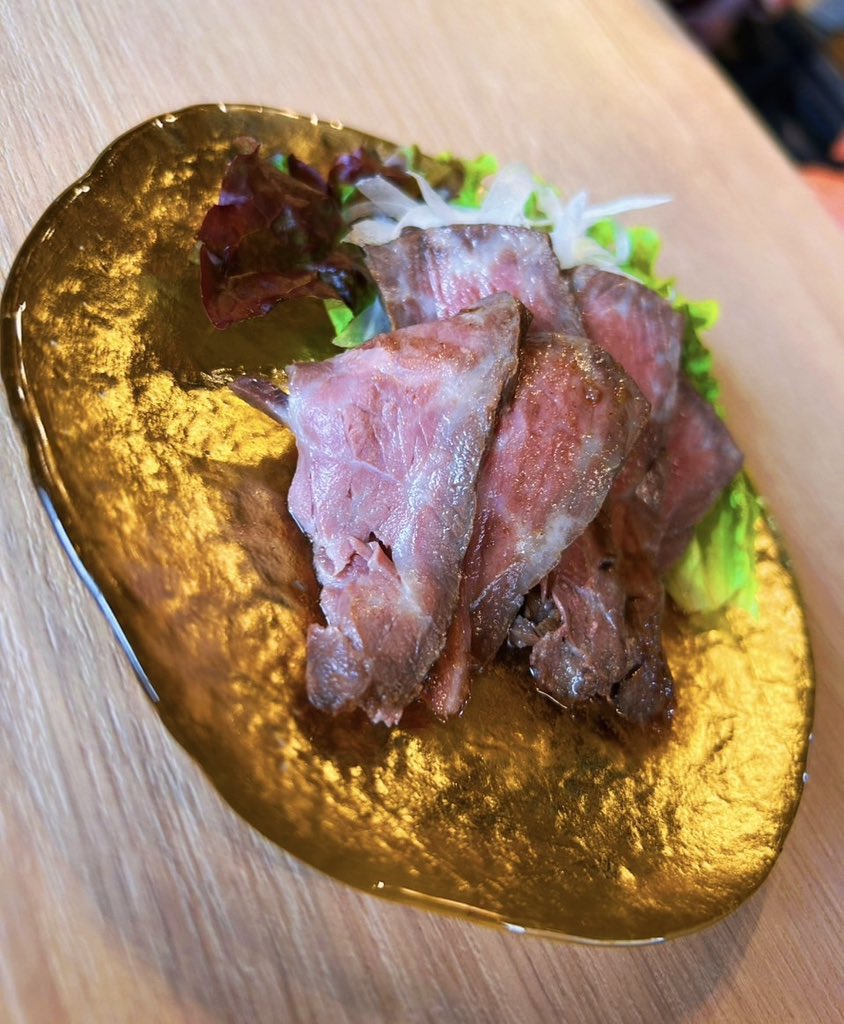 うなぎの佐倉 29の日ということで特製ローストビーフを頂きに