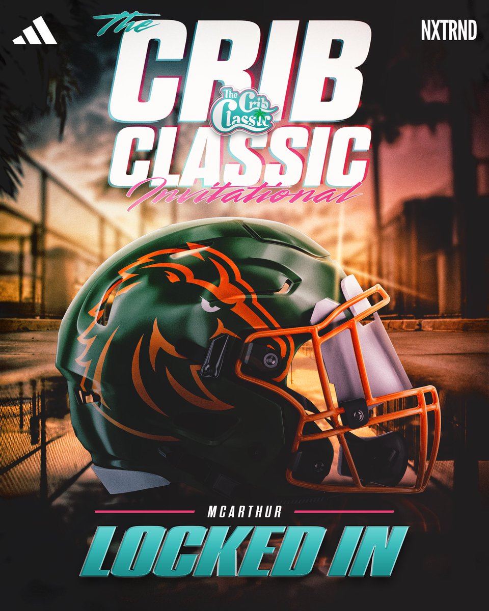 CribClassic's tweet photo. McArthur is officially LOCKED IN 🐎🔥 @Mcarthur_FB 

Will the Mustangs come out on top July 12th? 👀⬇️

https://t.co/pjjQOiLSsI https://t.co/r1azNuiCnj