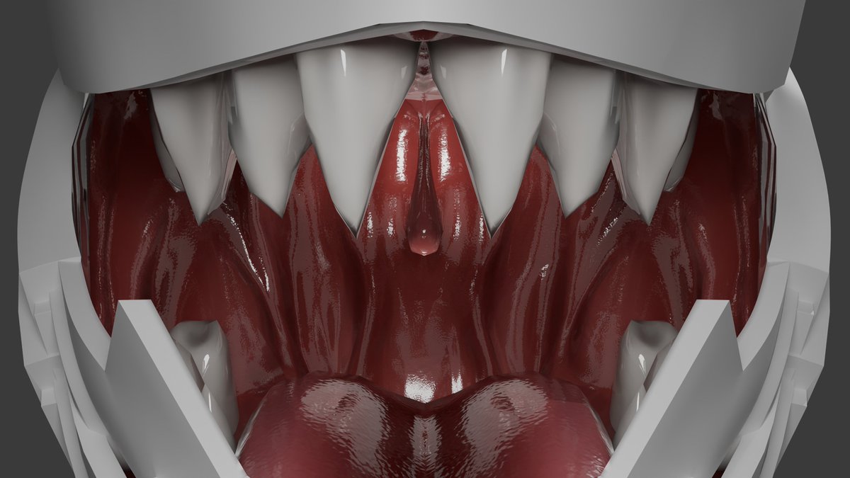 InactiveSerpent's tweet photo. What can that mouth do?

A lot of things~.

Excited to rock facial tracking with this beast on my upcoming avatar. https://t.co/9S7Q8AfKxr