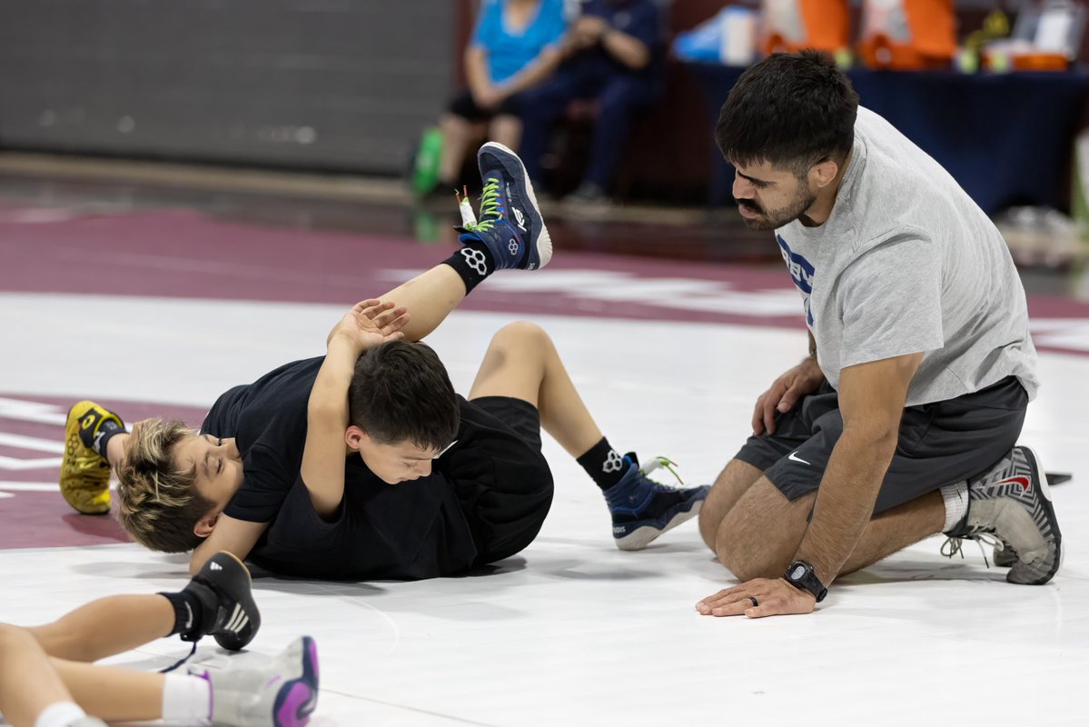 SVanLatum's tweet photo. Last day of the KD x RBY Wrestling Clinic held at Desert View HS - 5.27.26

@allsportstucsonsaz 
@rbywc 
#tucsonwrestling https://t.co/bDJSCSkv1f