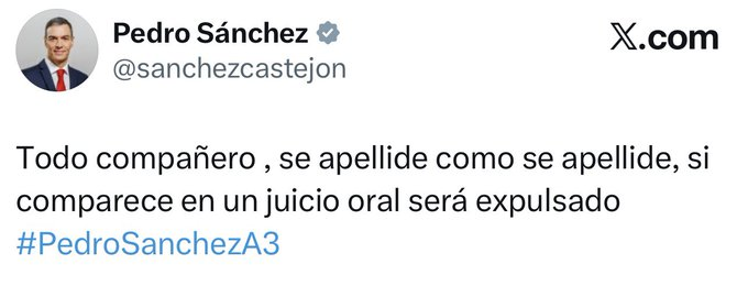 anunjar26's tweet photo. Ahora David, sé fuerte
o cloacas para eliminar a fiscales y policías...
Qué vergüenza @sanchezcastejon https://t.co/qZ55KsSvBC
