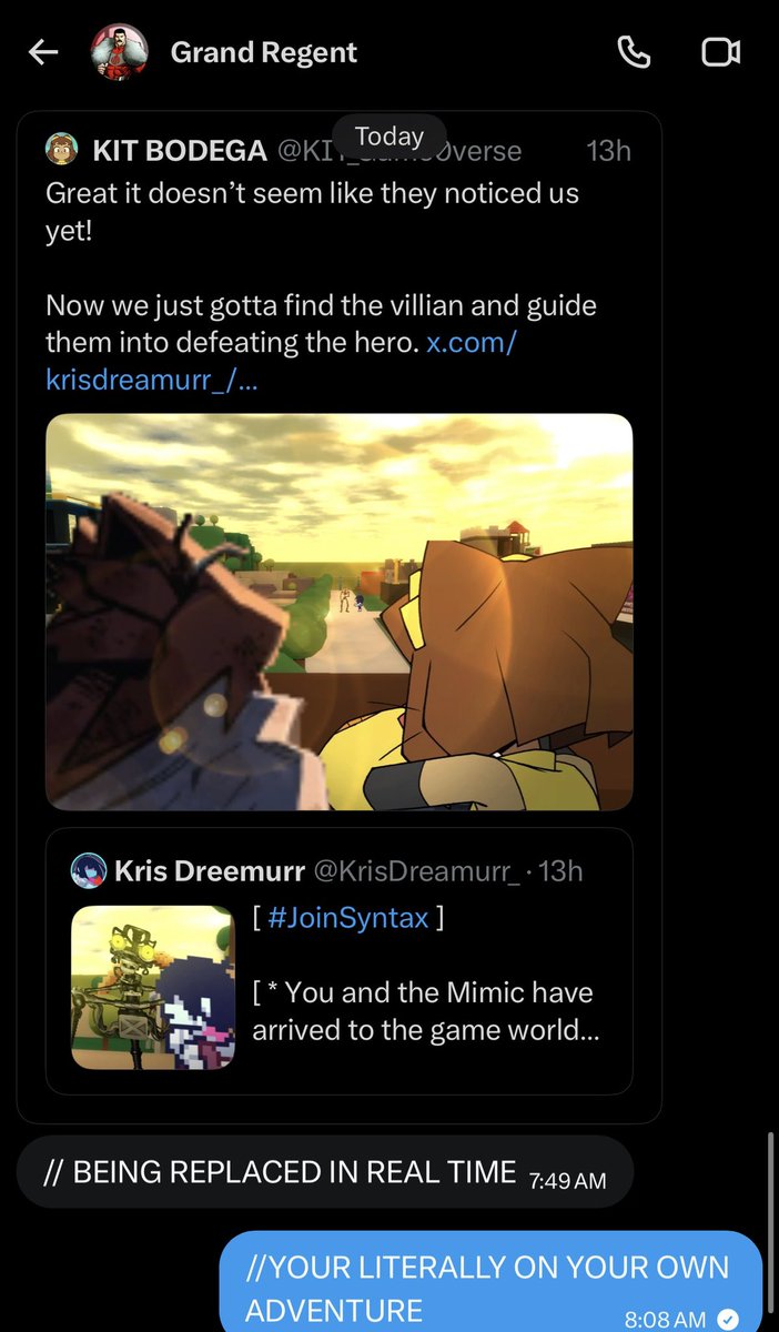 KIT_Game0verse's tweet photo. He’s jealous https://t.co/nDBZxAxZt0