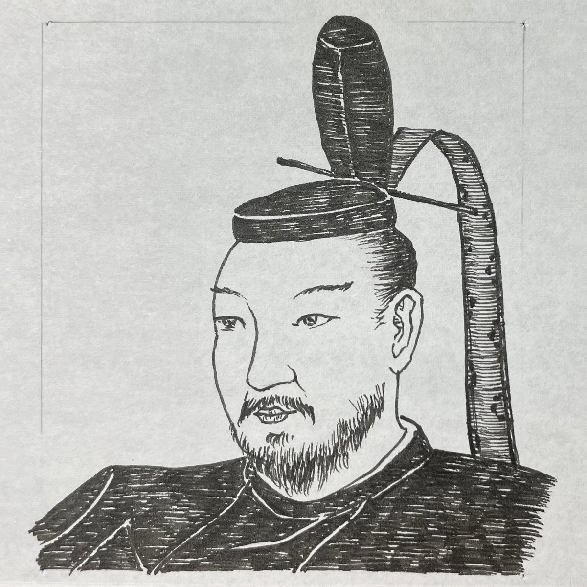 illust196's tweet photo. 本日のイラストポートレートはこの人
くじ引きによって選ばれた!?
室町幕府第六代将軍
その手腕は強権と恐怖による政治統制
しかし1441年嘉吉の乱が起きて…

#足利義教
#政治家
#室町時代
#イラスト
#ポートレート
#Art
#いらすとすてーしょん
https://t.co/ZaIh042yei https://t.co/UzuIYdpK31