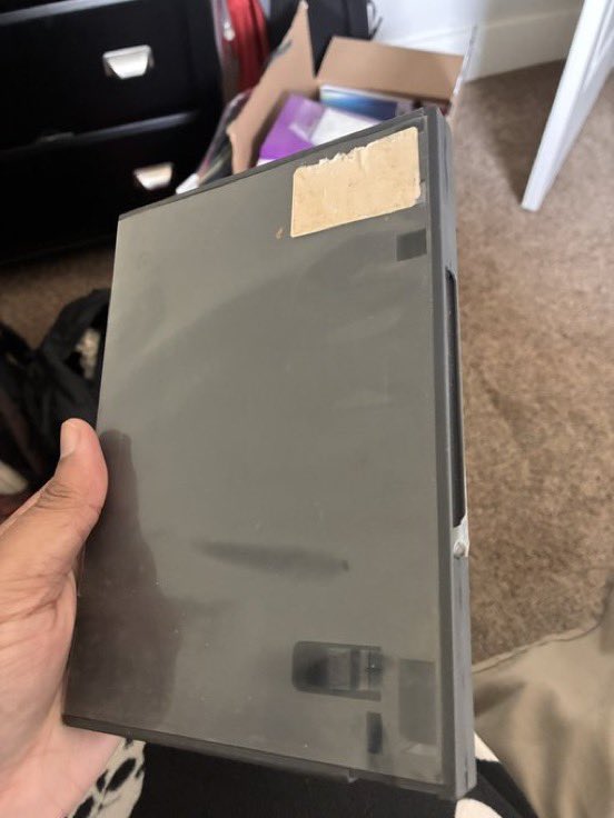 sormiltcg's tweet photo. What’s the worst or weirdest way you’ve been sent a card in the mail? 

I’ll start: Card in gamecube game case 😭 https://t.co/lEKq9w82mt