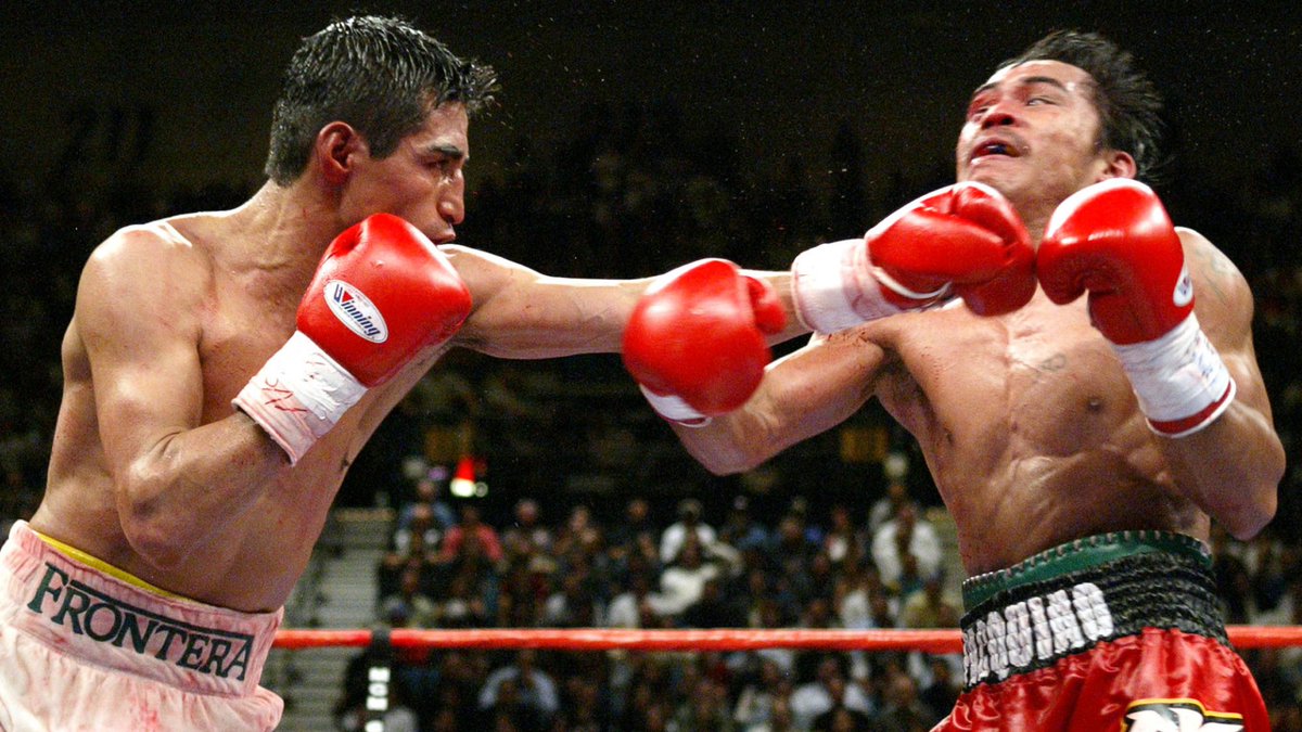 RoentgenBox's tweet photo. @jackalter Morales, he won against 3 HOF (Daniel Zaragoza, Manny Paquiao and Marco Antonio Barrera) and he's the first mexican boxer  to be a world champion in 4 divisions🥊🇲🇽 https://t.co/9aLIadtbof