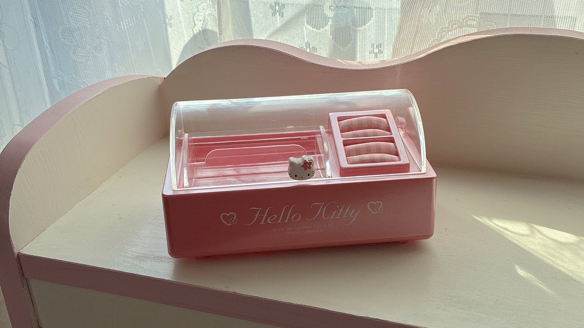 お気に入りのオルゴールつきジュエリーボックス🎀🎶 ͗ ͗