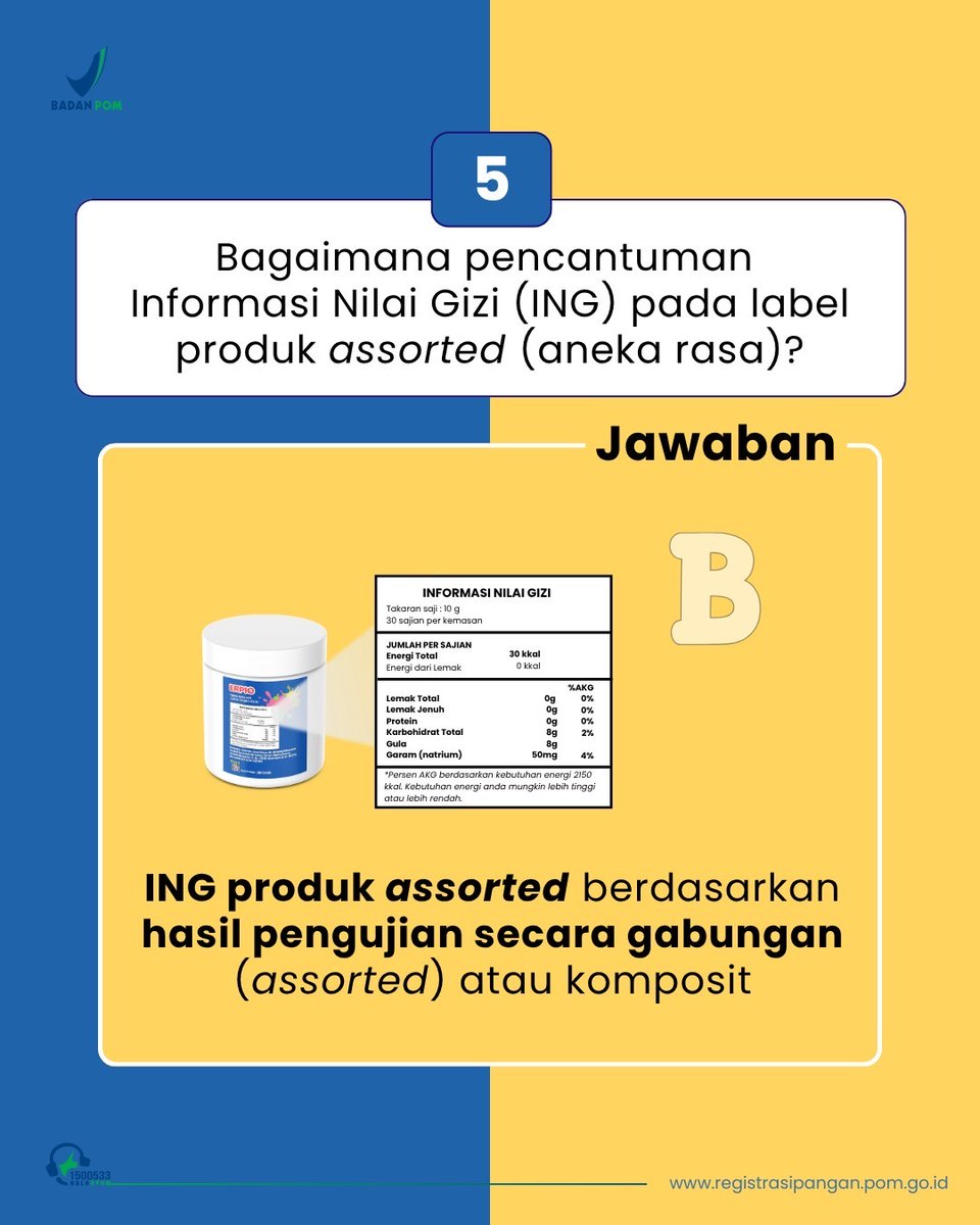 Direktorat Registrasi Pangan Olahan tweet media