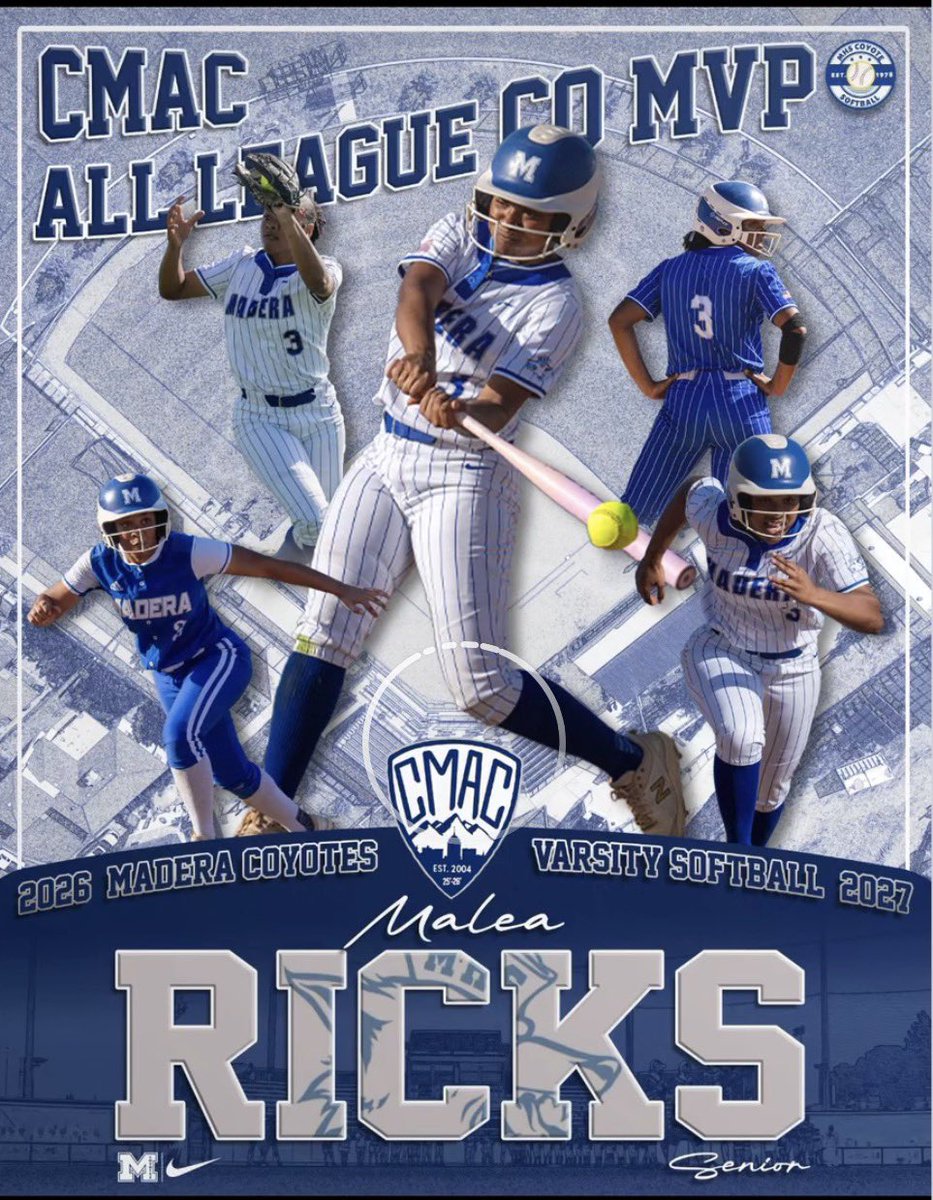 RicksMalea's tweet photo. Finished up my high school career! Conference MVP this year with a few broken records! Extremely grateful for my time here!Thank you Madera High! Can’t wait for my new journey at Cal Berkeley!
@CoachSingCal @CoachRexCal @DanielleGibsonW @CamilleCorona https://t.co/UFKvjq0sEw