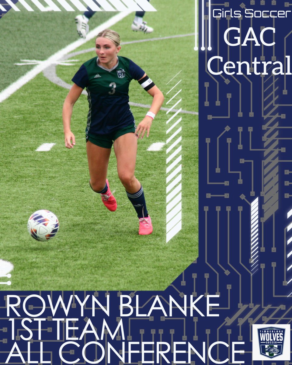 GirlsSoccer_THS's tweet photo. Your 1st Team All Conference for the GAC Central! https://t.co/UrKGuztM5e