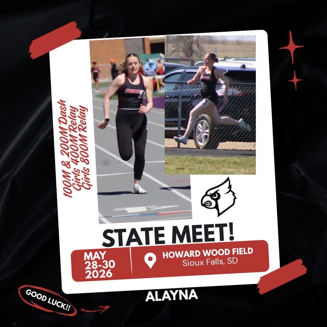 DeuelField's tweet photo. Deuel Girls State Sprinters! https://t.co/lqomWLo75l