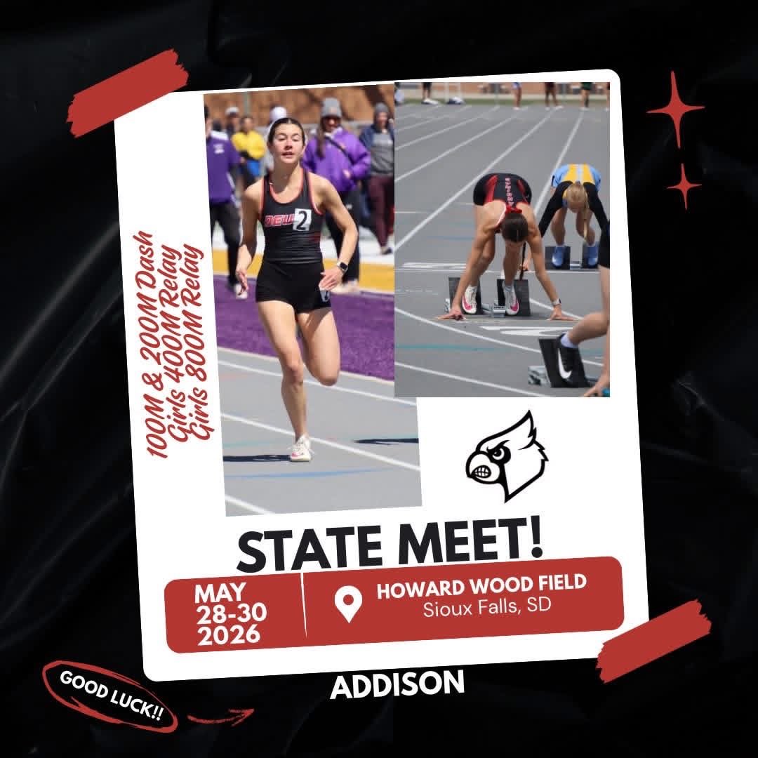 DeuelField's tweet photo. Deuel Girls State Sprinters! https://t.co/lqomWLo75l