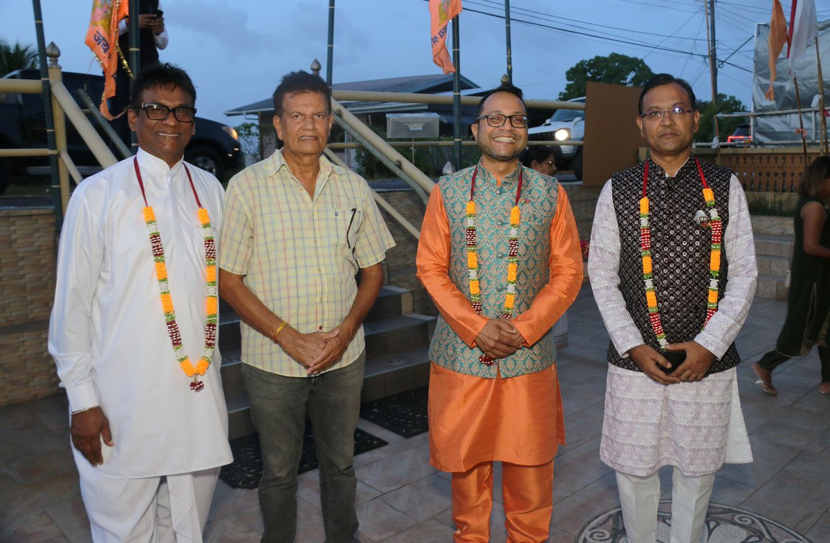 MGICCTandT's tweet photo. Brij Lok Manch brought the vibrant spirit of Uttar Pradesh, India to Naparima on May 27, 2026 at the Churkoo Village Mandir — the troupe’s 6th performance venue in Trinidad &amp; Tobago — for an evening of captivating folk culture and dance.
@IndiainTandT @iccr_hq https://t.co/QZaRufWq2M