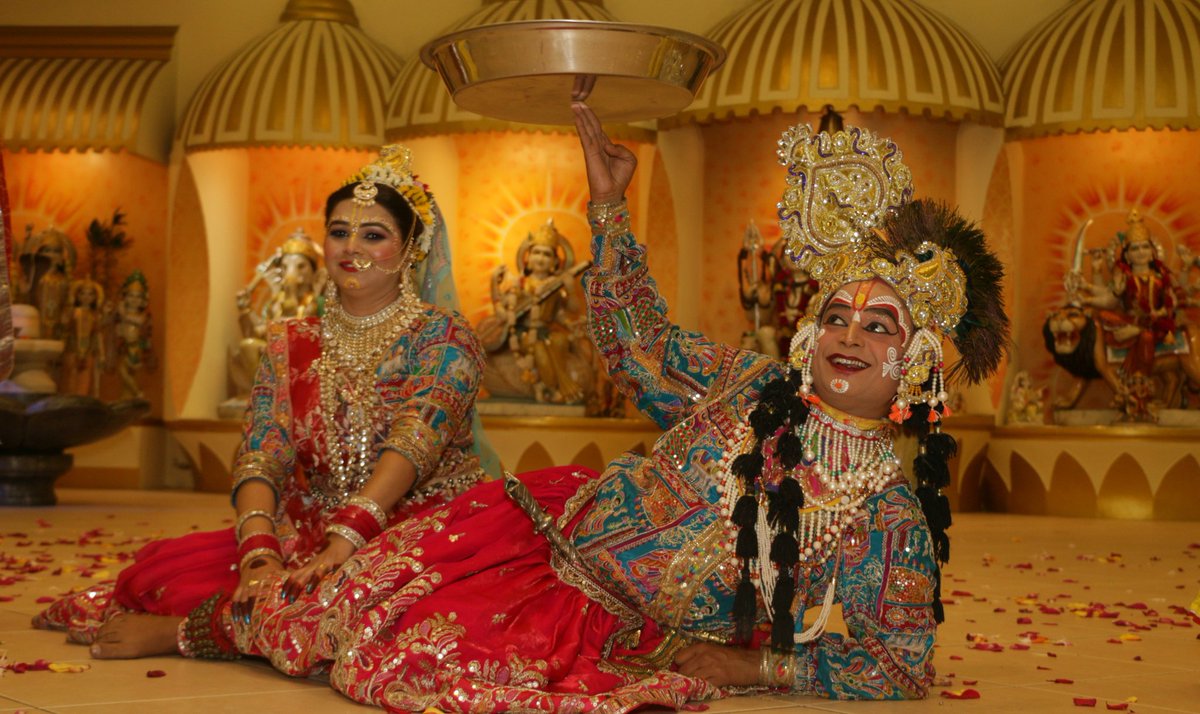 MGICCTandT's tweet photo. Brij Lok Manch brought the vibrant spirit of Uttar Pradesh, India to Naparima on May 27, 2026 at the Churkoo Village Mandir — the troupe’s 6th performance venue in Trinidad &amp; Tobago — for an evening of captivating folk culture and dance.
@IndiainTandT @iccr_hq https://t.co/QZaRufWq2M