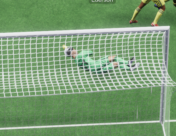 igorderki's tweet photo. @FootballManager excuse me ? new match engine ? best realistic match engine ? ball goes through the goalkeepers hand, very realistic https://t.co/h8NvkT99ud