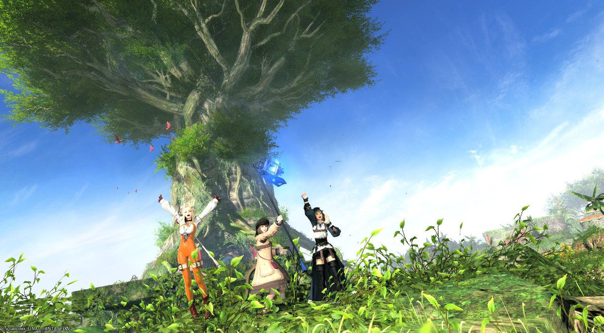 Anemonegames's tweet photo. #ネコチームB ウィンダス・ザ・サードウォーク〜(*´꒳`*)✨✨
しゃるさん初見クリアおめでとうございました♪

#FF14 #FF14SS #ミコッテ https://t.co/tXSLO9Vxhs