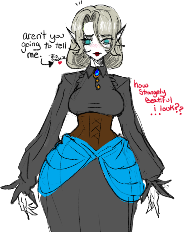Chloe_Vampira's tweet photo. you've always been a bad bitch girlie <3  vampire or not 
#terarenard #castlevanianocturne #tera #castlevania https://t.co/9TX3VDt9cn