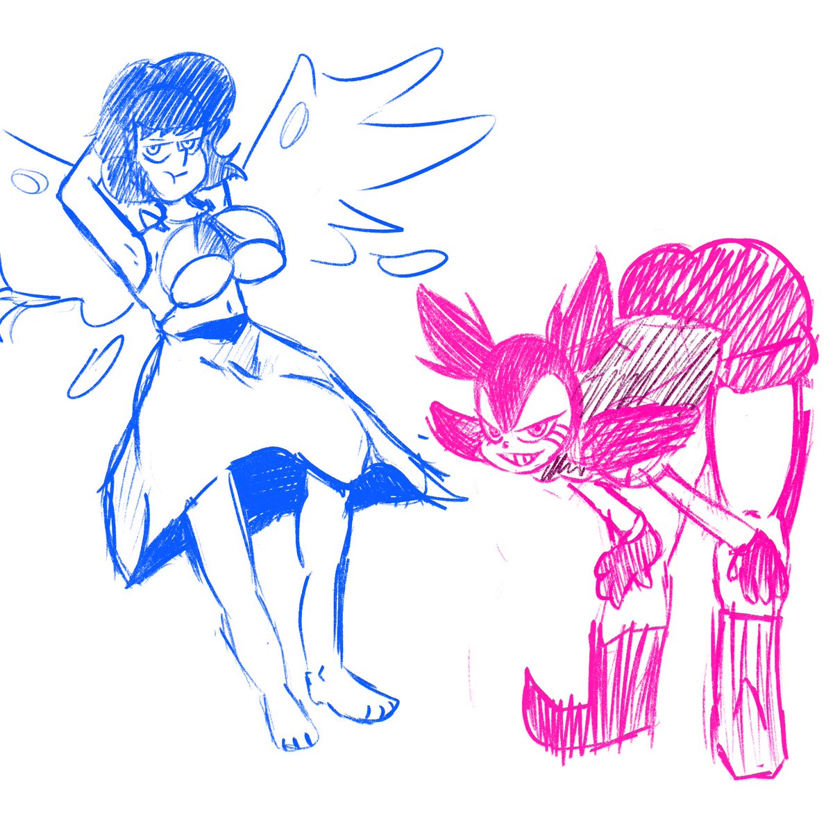FreakfulDraws's tweet photo. Guys I’m going insane, does anyone know where I’ve seen that Spinel pose before? https://t.co/XsdD1ZqQNs