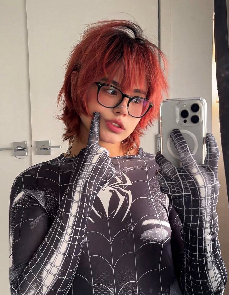 empress_kiyana's tweet photo. who wants to see my webslinger? https://t.co/2aquvIqq6J