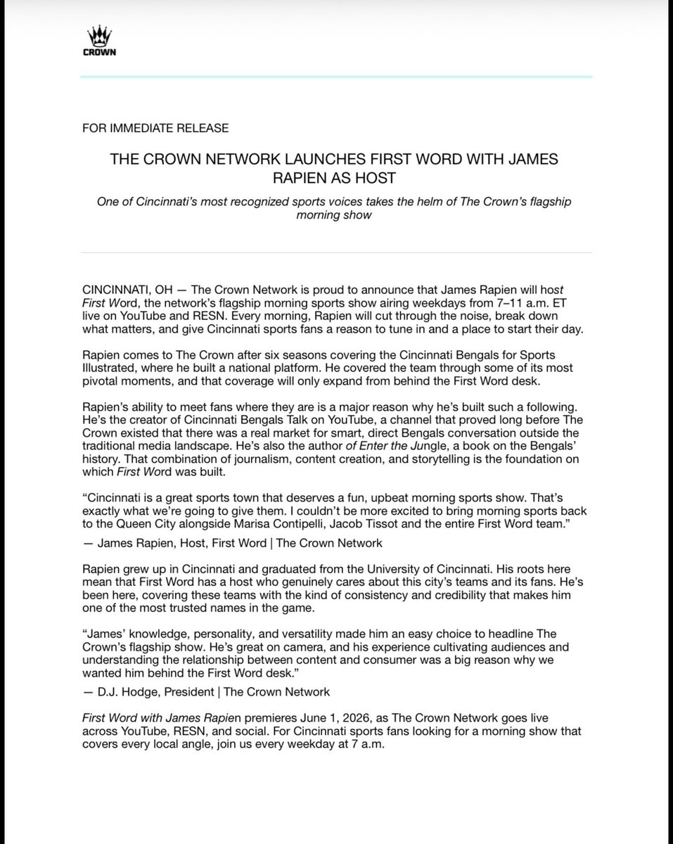 James Rapien tweet media