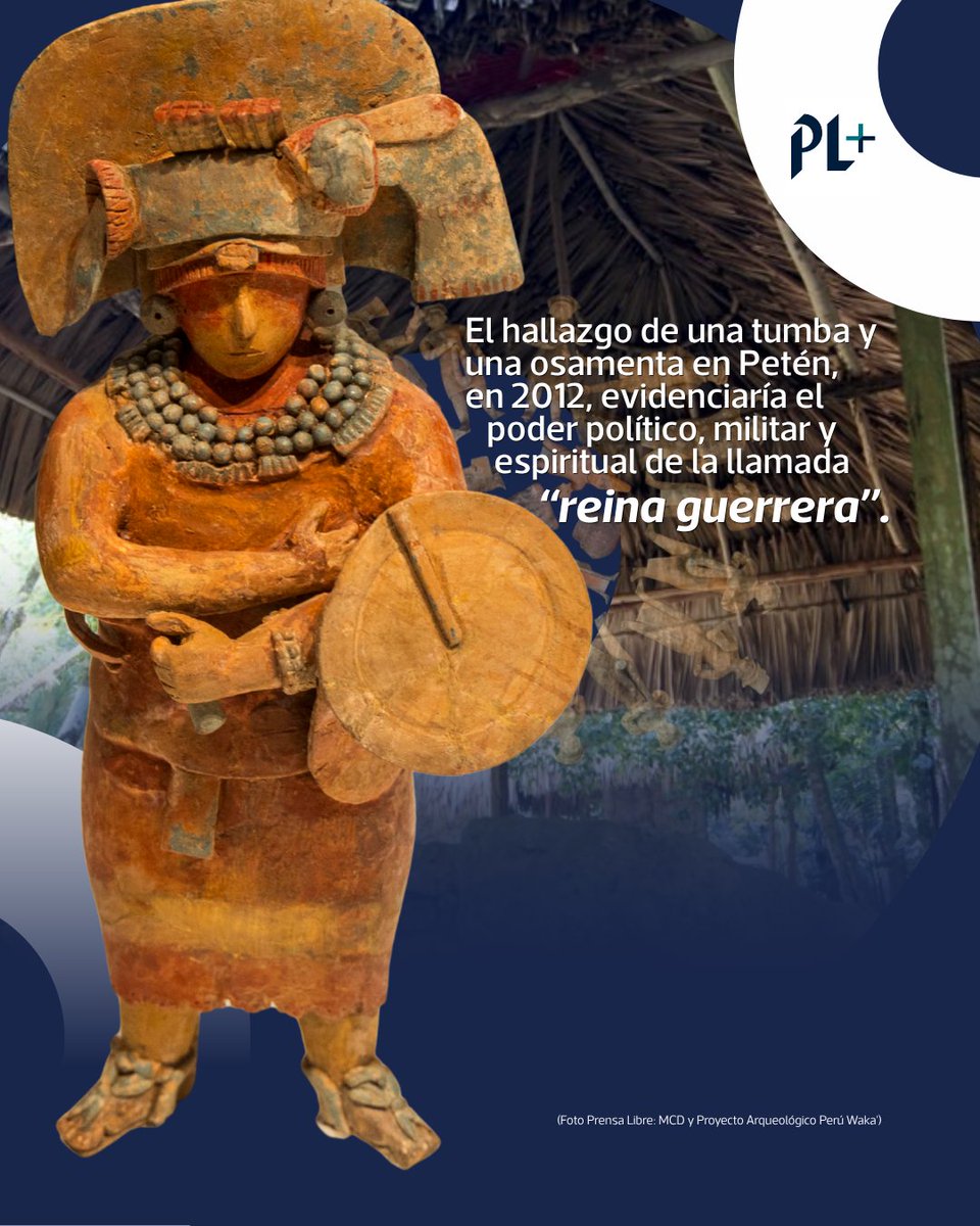 prensa_libre's tweet photo. #TiempoParaLeer  ✨ K’abel fue una monarca maya con un título reservado comúnmente para hombres y asociado con gobernantes guerreros.

El hallazgo de su tumba en Petén abrió nuevas interpretaciones sobre el poder femenino en la civilización maya.

Léalo en Prensa Libre 📚 https://t.co/874SOHndeB