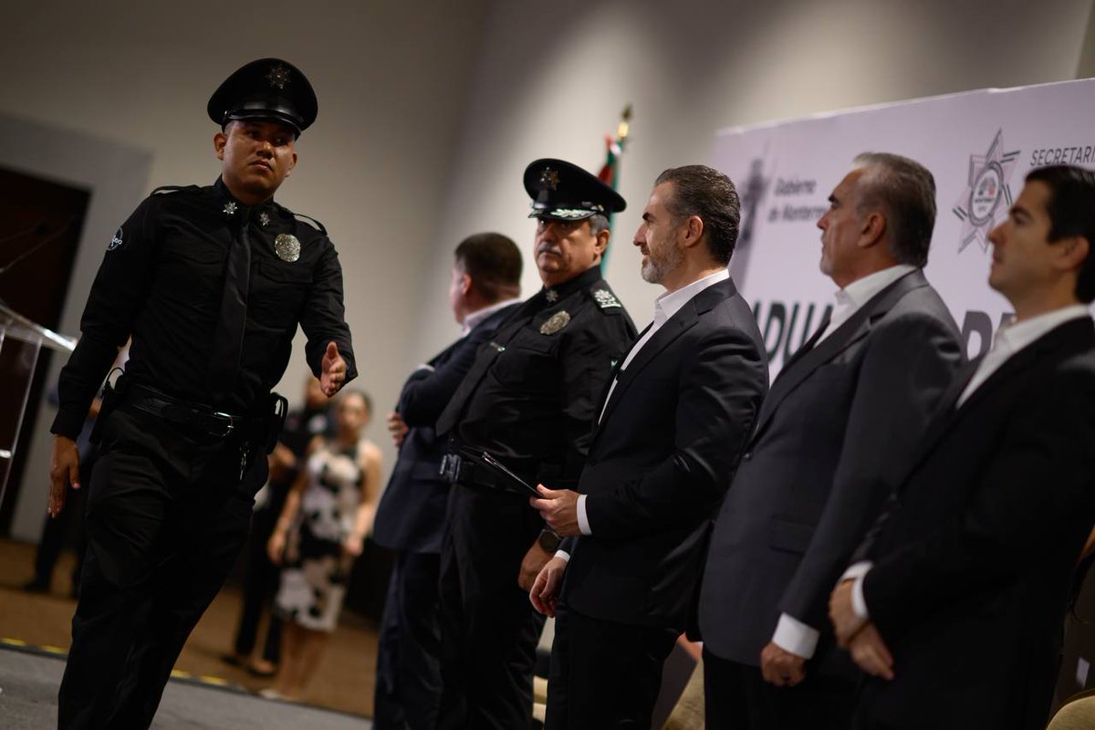 👮‍♂️166 nuevos elementos se suman a la seguridad de Monterrey. Nuestro ...