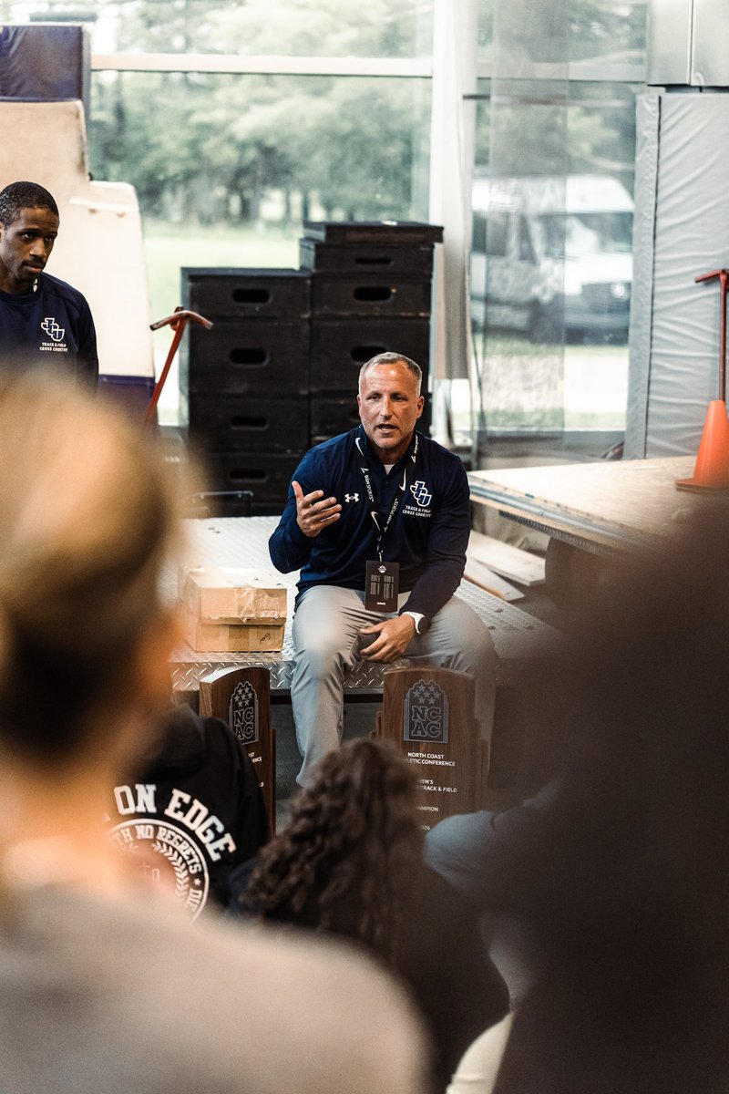 jcusports's tweet photo. MT&F: Daniel Tutskey, Director of Cross Country/Track & Field at John Carroll University wins 2026 USTFCCCA Great Lakes Region Coach of the Year. ⚡️⚡️

Tutskey led the men to win their first conference championship since 2002, 16 All-Region performances, and a 12th place finish at the NCAA Outdoor Championships, headlined by seven All-Americans.

Read more about Tutskey and the Blue Streaks' historic 2026 campaign in the story posted below. ⬇️
@JCUXCTF #StreakUp

📰: https://t.co/hKOnjVtx9D