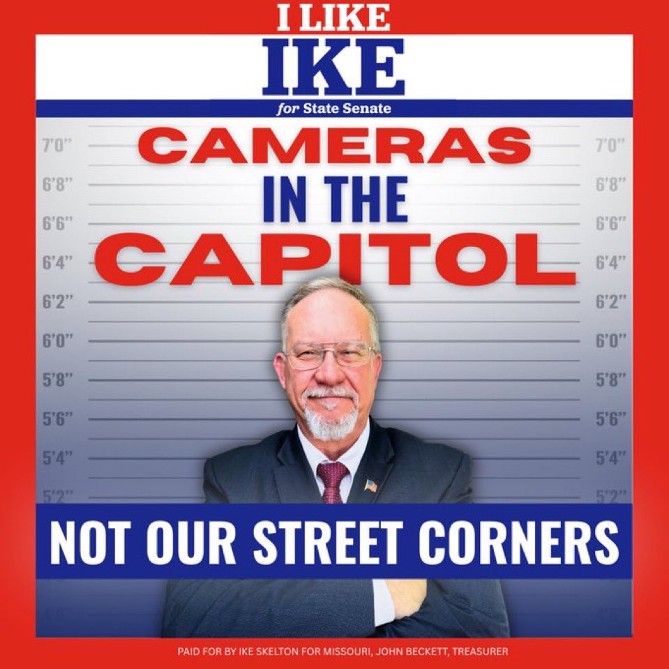 IkeSkeltonForMO's tweet photo. @LtGovWasinger I’m Ike Skelton, and I approve this message. https://t.co/W7648795wL