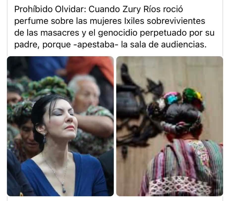 urbankeyz's tweet photo. @ZuryxGuate @CanalAntigua @samuel_pz Carnal Antigua al servicio de la hija del genocida https://t.co/PQYoq81lpJ