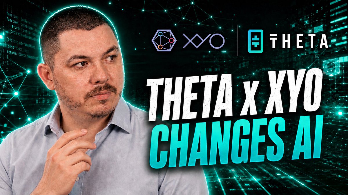 Joshuwa's tweet photo. #THETA × #XYO CHANGES AI

This isn't just another
partnership headline.

It's a real verification layer
for live enterprise #AI.

Watch what they build next!

Follow @Theta_Network
Follow @OfficialXYO

Partner | https://t.co/7aa9wFoZf4 https://t.co/h37DBNzhhq