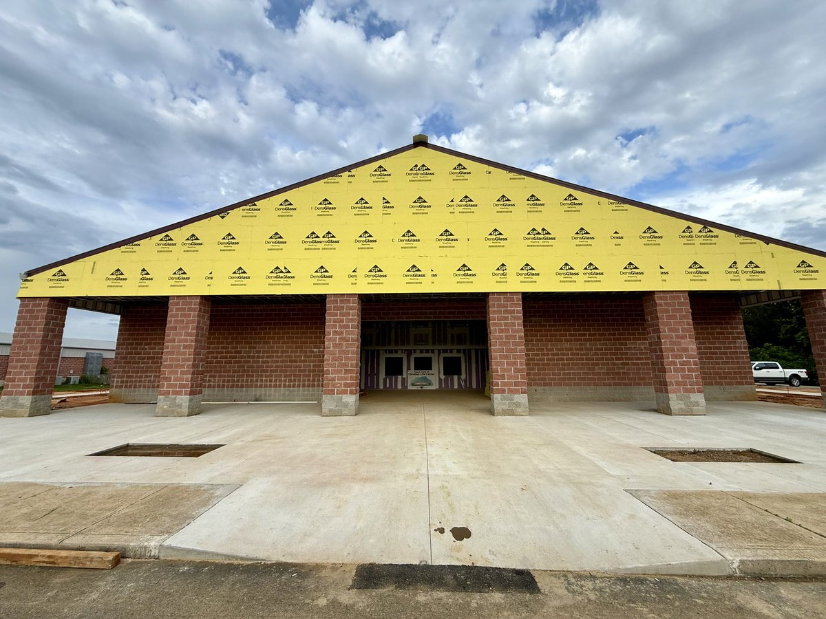 samuelbennett03's tweet photo. Tonight, our family wrote our name and Isaiah 30:21 on the floor of the new TCPS Christian Life Center before the hardwood is installed. 🦅

Praying this place will always be filled with faith, fellowship, worship, learning, and memories for generations to come. https://t.co/eYaXStIuOn