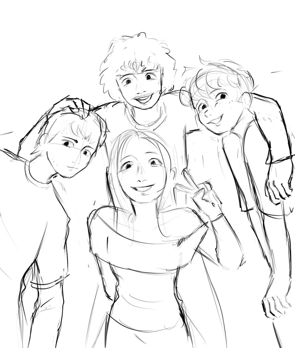 splatcharger's tweet photo. WE ARE BUUUNCH OF FRIEEEEENDS WE CARRY THE FLAAAME (class doodle) https://t.co/Tx97SocYJI
