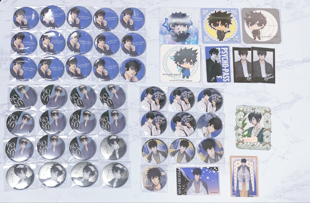 waffle_0301's tweet photo. 【交換/譲渡】PSYCHO-PASS 缶バッジ 特典

譲 画像参照

求 同種宜野座 >> 異種宜野座

︎ ※譲渡はﾉｲﾀﾐﾅｱﾊ��ﾚﾙ缶バのみ

郵送のみ
お気軽にお声掛けください https://t.co/acamKFfrJU